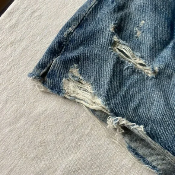 AGOLDE Dee Ultra High-Rise Short Size 30 WORN ONCE - Picture 5 of 11